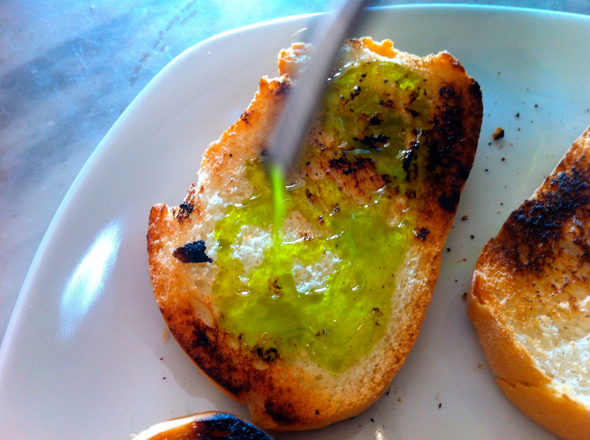 Italian olive oil Bruschetta